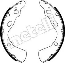 Барабанный тормозной механизм METELLI для KIA PRIDE (DA) 1.1 i