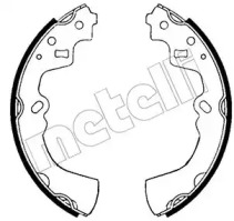Барабанный тормозной механизм METELLI для MAZDA 929 II (HB) 2.0 i GLX