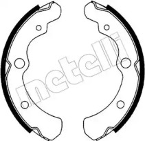 Барабанный тормозной механизм METELLI для SUBARU LEONE II 1800 4WD