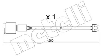Тормозные колодки METELLI для BMW 3 (E30) M3 2.3