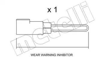 Дисковой тормозной механизм METELLI для FORD TRANSIT TOURNEO 2.2 TDCi