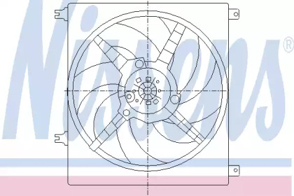 Система охлаждения NISSENS для SUZUKI WAGON R+ (MM) 1.3 (RB 413)