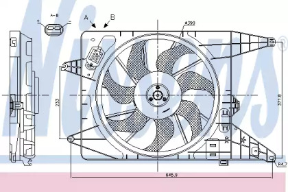 Система охлаждения NISSENS для DACIA LOGAN EXPRESS (FS_) 1.5 dCi