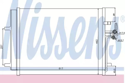 Кондиционер NISSENS для FORD MONDEO IV Turnier (BA7) 1.6 TDCi