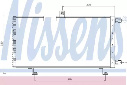 Кондиционер NISSENS для PEUGEOT 205 I (741A/C) 1.7 Diesel