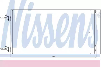 Конденсатор NISSENS для MINI MINI купе (R58) Cooper