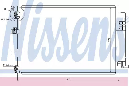 Конденсатор NISSENS для FORD GRAND C-MAX (DXA/CB7, DXA/CEU) 1.0 EcoBoost