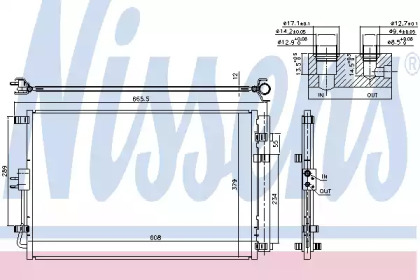 Кондиционер NISSENS для KIA SOUL II (PS) 1.6 CVVT