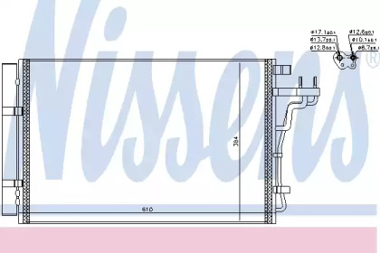 Кондиционер NISSENS для KIA SOUL II (PS) 1.6 CVVT
