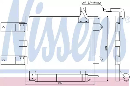 Конденсатор NISSENS для VW POLO (6N2) 1.4 TDI