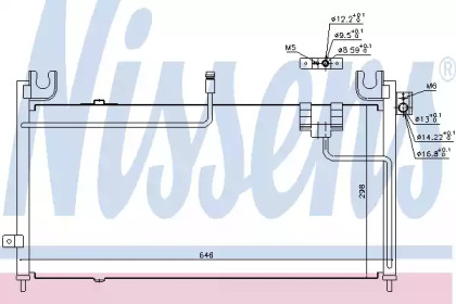 Кондиционер NISSENS для MAZDA 323 P V (BA) 1.3 16V