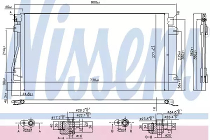 Конденсатор NISSENS для NISSAN INTERSTAR Фургон (X70) dCi 120
