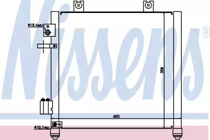 Конденсатор NISSENS для SUZUKI WAGON R+ (MM) 1.3 (RB 413)