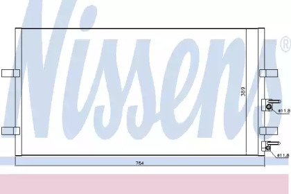 Кондиционер NISSENS для FORD TRANSIT TOURNEO 2.2 TDCi