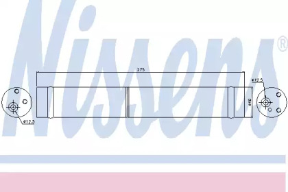 Осушитель NISSENS для VW POLO (6N2) 1.4 16V