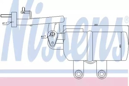 Кондиционер NISSENS для MAZDA 3 седан (BK) 1.6 DI Turbo