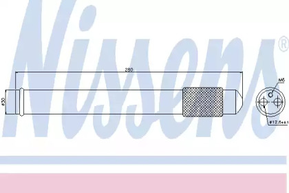 Кондиционер NISSENS для MAZDA 6 универсал (GH) 2.2 D