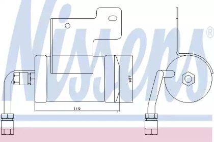 Кондиционер NISSENS для MAZDA 626 IV Hatchback (GE) 2.0 i