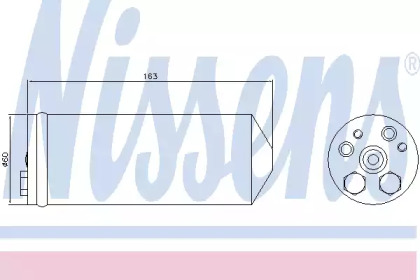 Кондиционер NISSENS для MAZDA 323 F V (BA) 1.5 16V