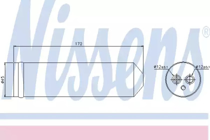 Осушитель NISSENS для MAZDA 5 (CR19) 2.0 CD