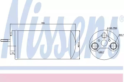 Кондиционер NISSENS для NISSAN PRIMASTAR Фургон (X83) 2.0