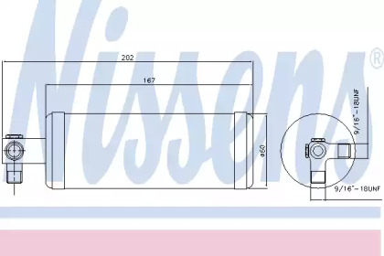Кондиционер NISSENS для PORSCHE 968 3.0 Turbo S
