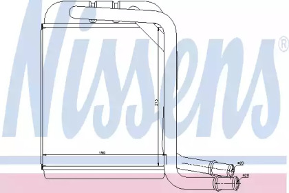 Отопление и вентиляция NISSENS для VW TRANSPORTER VI c бортовой платформой/ходовая часть (SFD, SFE 2.0 TSI