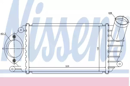 Система нагнетания воздуха NISSENS для VW POLO (6N2) 1.4 TDI
