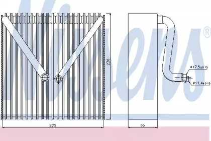 Испаритель NISSENS для SKODA FABIA I Combi (6Y5) 1.2