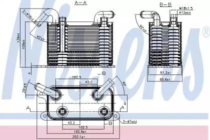 Автоматическая коробка передач NISSENS для VW MULTIVAN V (7HM, 7HN, 7HF, 7EF, 7EM, 7EN) 2.5 TDI