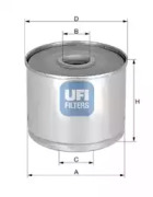 Топливный фильтр UFI для DAEWOO LUBLIN II Фургон 2.4 TD (3304)
