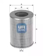 Воздушный фильтр/корпус воздушного фильтра UFI для NISSAN VANETTE Фургон (C22) 1.5