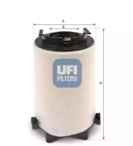Воздушный фильтр UFI для VW GOLF VI (5K1) 1.6 BiFuel
