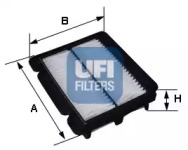 Фильтры UFI для CHEVROLET KALOS 1.2