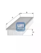 Воздушный фильтр/корпус воздушного фильтра UFI для FORD ESCORT IV Turnier (AWF, AVF) 1.6 D