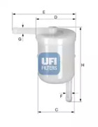 Запчасти для ТО UFI для NISSAN PRAIRIE (M10, NM10) 1.5 S (M10)