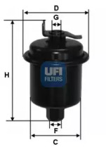 Фильтры UFI для HONDA PRELUDE V (BB_) 2.0 16V (BB9)