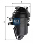 Фильтры UFI для PEUGEOT BOXER c бортовой платформой/ходовая часть 3.0 HDi