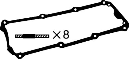 Головка цилиндра CORTECO для VW GOLF II (19E, 1G1) 1.8 i Cat Syncro