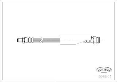 Тормоза CORTECO для ALFA ROMEO 164 (164_) 3.0 24V (164.K1)