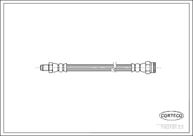 тормозные шланги CORTECO для ALFA ROMEO 146 (930_) 1.9 JTD (930.B4B)