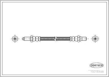 Тормоза CORTECO для ALFA ROMEO ALFETTA (116_) 2.4 TD (116.B3)