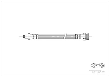 тормозные шланги CORTECO для PEUGEOT J5 автобус (290P) 2.5 D