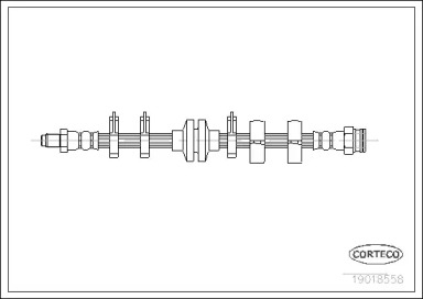тормозные шланги CORTECO для ALFA ROMEO 146 (930_) 1.7 i.e. 16V (930.B1)