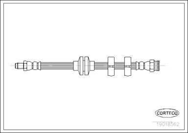 тормозные шланги CORTECO для ALFA ROMEO 146 (930_) 1.9 JTD (930.B4B)