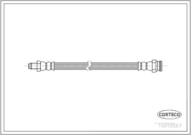 тормозные шланги CORTECO для ALFA ROMEO 164 (164_) 3.0 24V Q4 (164.K1M, 164.K1C)