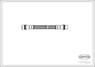 Тормоза CORTECO для PEUGEOT 106 I (1A, 1C) 1.6