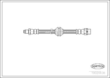 тормозные шланги CORTECO для BMW 3 Compact (E36) 318 ti
