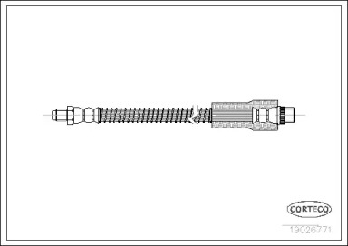 Тормоза CORTECO для PEUGEOT 405 I (15B) 1.9 SPort MI-16 4x4