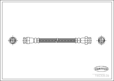 Тормоза CORTECO для HONDA ACCORD I (SJ, SY) 1.6 L/EX (SY)